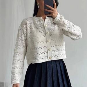 جكيت صوف ناعم قصير